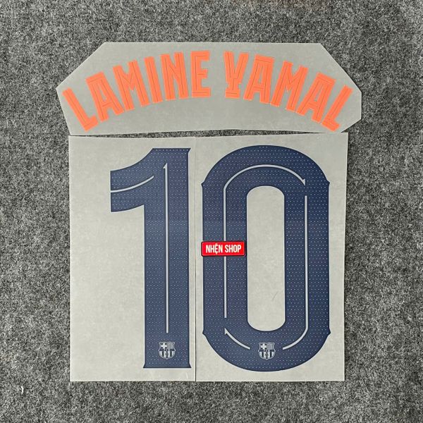 NAMESET LAMINE YAMAL 10 AUTHENTIC BARCELONA SÂN KHÁCH BA 2025/26 UCL