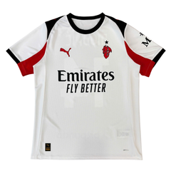 ÁO BÓNG ĐÁ AC MILAN 2025/26 SÂN KHÁCH CHÍNH HÃNG FAN + MODRIĆ #14 + BITPANDA - 779971-02