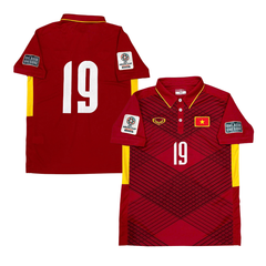 ÁO BÓNG ĐÁ VIỆT NAM	2017 SÂN NHÀ + PATCH VÒNG LOẠI ASIAN CUP 2019 #19 CHÍNH HÃNG