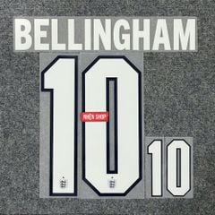 NAMESET BELLINGHAM 10 AUTHENTIC TUYỂN ANH SÂN KHÁCH 2026 WORLD CUP