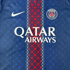 ÁO BÓNG ĐÁ PSG 2025/26 SÂN NHÀ CHÍNH HÃNG PLAYER KVARATSKHELIA #7 PHÔNG LIGUE 1 - HJ4547-411 - KHÔNG TAG - 10/10