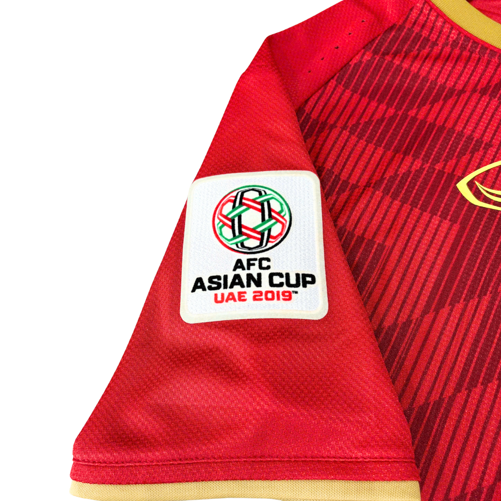 ÁO BÓNG ĐÁ VIỆT NAM 2019 SÂN NHÀ CHÍNH HÃNG PLAYER 038-923 - NGUYỄN CÔNG PHƯỢNG #10 + PATCH ASIAN CUP 2019