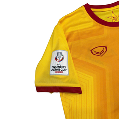 ÁO BÓNG ĐÁ VIỆT NAM 2021 THỦ MÔN CHÍNH HÃNG PLAYER + PATCH AFC WOMEN'S ASIAN CUP INDIA 2022 #14 T.T.K.THANH + CHỮ KÍ