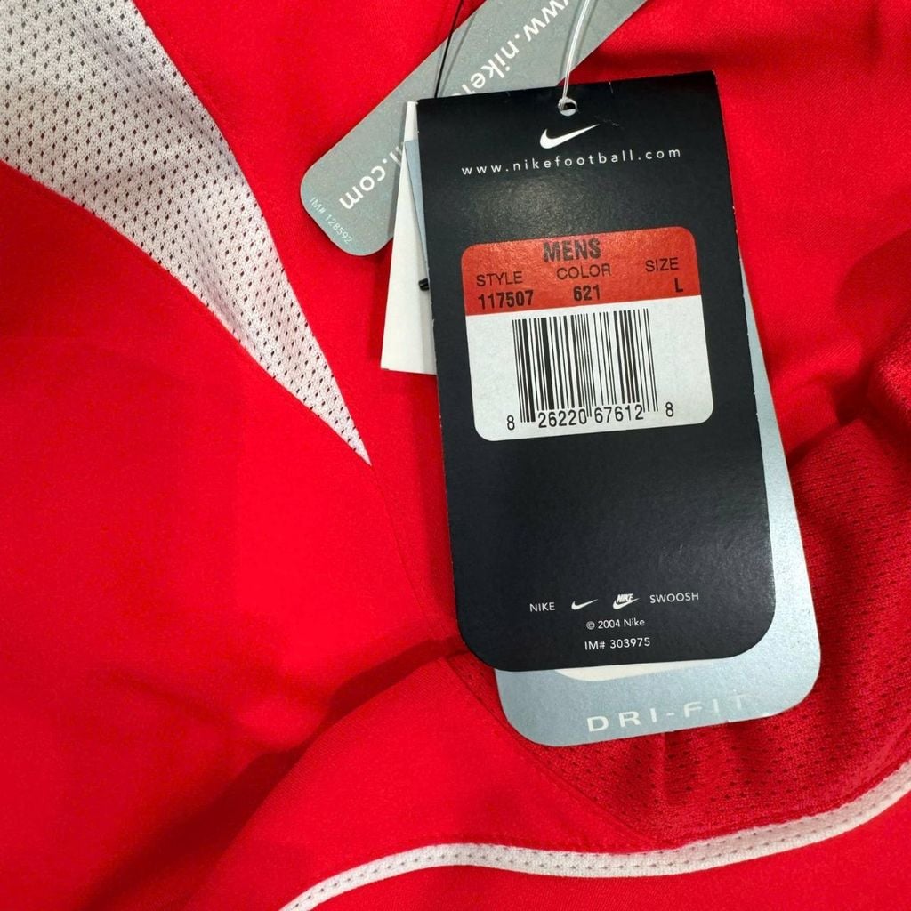 ÁO BÓNG ĐÁ ĐỘI TUYÊN HÀN QUỐC 2004/05 SÂN NHÀ CHÍNH HÃNG PLAYER 117507 - Lee Dong-Gook