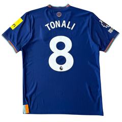 ÁO BÓNG ĐÁ NEWCASTLE UNITED 2025/26 THỨ BA CHÍNH HÃNG PLAYER TONALI 8 KHÔNG TAG JI7388