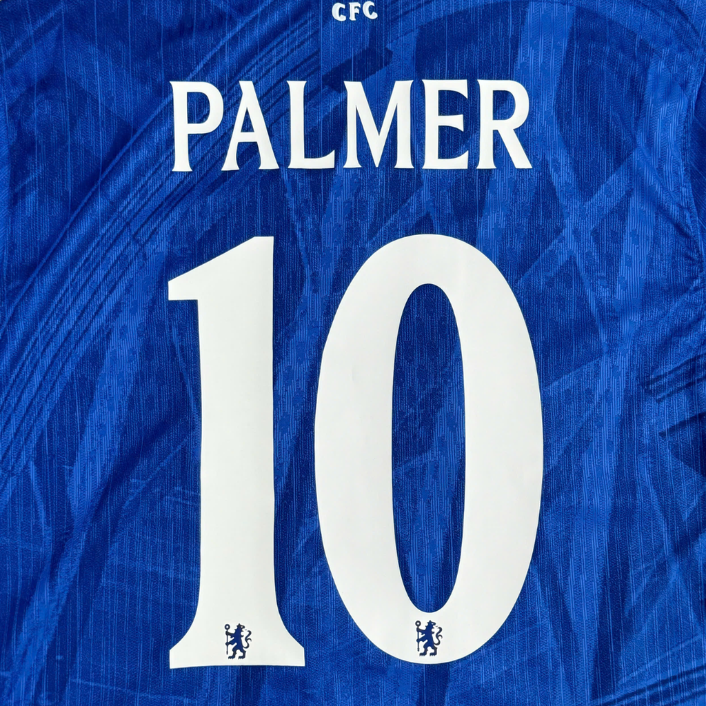 ÁO BÓNG ĐÁ CHELSEA 2025/26 SÂN NHÀ CHÍNH HÃNG PLAYER PALMER 10 PHÔNG C1 HJ4543-496 KHÔNG TAG - 10/10
