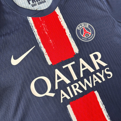 ÁO BÓNG ĐÁ PSG 2025/26 SÂN NHÀ CHÍNH HÃNG PLAYER O.DEMBÉLÉ #10 PHÔNG + PATCH C1 FN8774-411 - KHÔNG TAG - 10/10