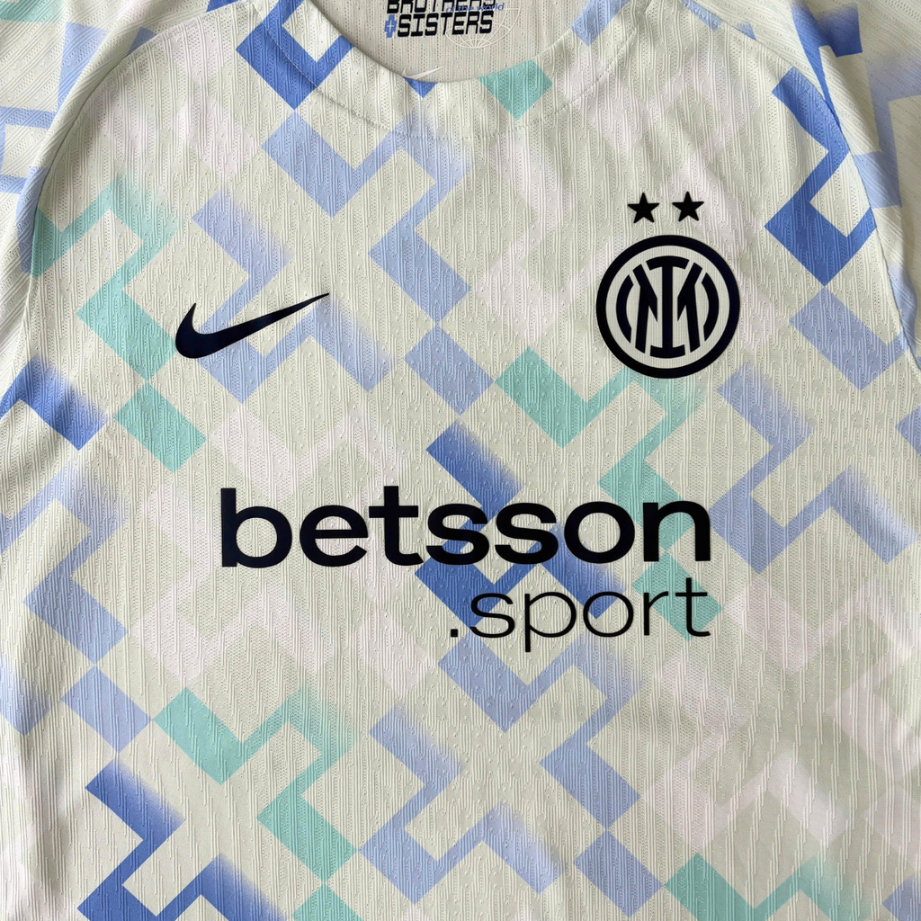 ÁO BÓNG ĐÁ INTER MILAN 2025/26 SÂN KHÁCH CHÍNH HÃNG PLAYER - HJ4555-497 - KHÔNG TAG - 10/10