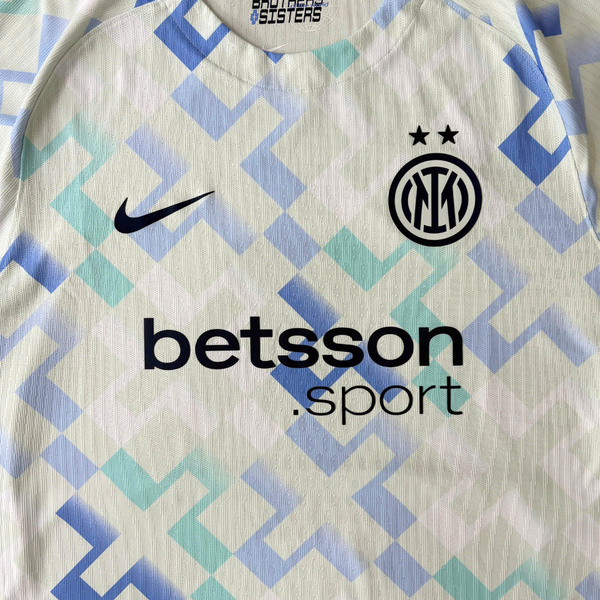 ÁO BÓNG ĐÁ INTER MILAN 2025/26 SÂN KHÁCH CHÍNH HÃNG PLAYER - HJ4555-497 - KHÔNG TAG - 10/10