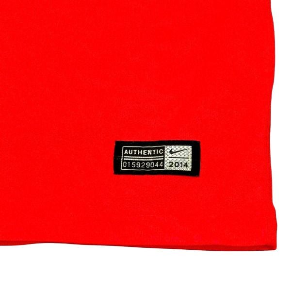 ÁO BÓNG ĐÁ BARCELONA 2014/15 CHÍNH HÃNG SÂN KHÁCH PLAYER - NAME PATCH LFP SUÁREZ