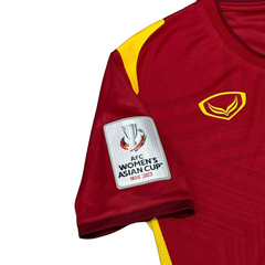 ÁO BÓNG ĐÁ VIỆT NAM 2021 SÂN NHÀ CHÍNH HÃNG PLAYER + PATCH AFC WOMEN'S ASIAN CUP 2022 #12 P.T.H.YEN + CHỮ KÍ