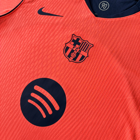 ÁO BÓNG ĐÁ BARCELONA 2025/26 THỨ BA CHÍNH HÃNG PLAYER HM3193-855 - KHÔNG TAG - 10/10