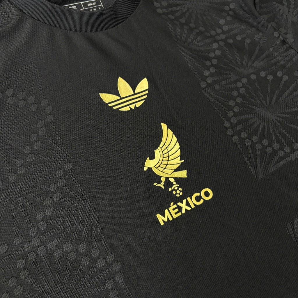 ÁO BÓNG ĐÁ MEXICO GOLD 2024/25 CHÍNH HÃNG PLAYER JF2639 - KHÔNG TAG - 10/10