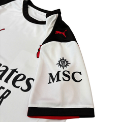 ÁO BÓNG ĐÁ AC MILAN 2025/26 SÂN KHÁCH CHÍNH HÃNG FAN + MODRIĆ #14 + BITPANDA - 779971-02