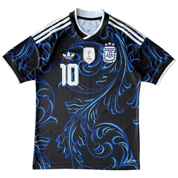 ÁO BÓNG ĐÁ ARGENTINA WC2026 SÂN KHÁCH CHÍNH HÃNG FAN + MESSI #10 - JM8395