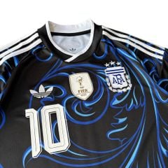ÁO BÓNG ĐÁ ARGENTINA WC2026 SÂN KHÁCH CHÍNH HÃNG FAN + MESSI #10 - JM8395
