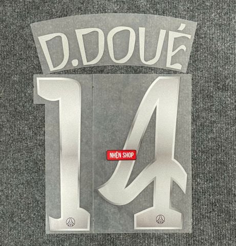 NAMESET DOUE 14 AUTHENTIC PARIS SAINT-GERMAIN SÂN KHÁCH THỨ NĂM 2025/26 CUP