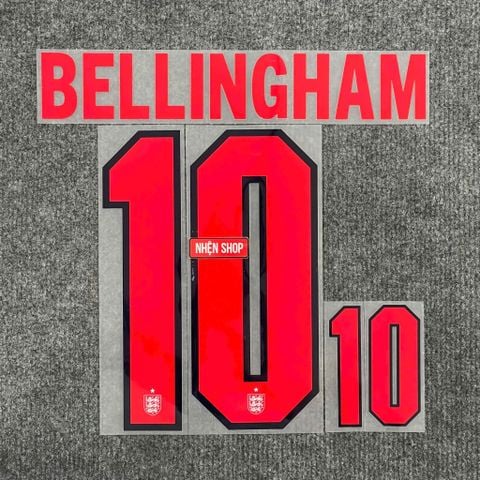 NAMESET BELLINGHAM 10 AUTHENTIC TUYỂN ANH SÂN NHÀ 2026 WORLD CUP