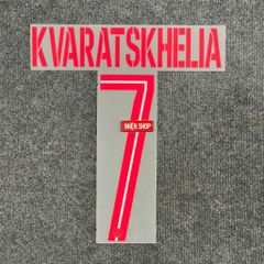 NAMESET KVARATSKHELIA 7 AUTHENTIC PARIS SAINT-GERMAIN SÂN KHÁCH THỨ TƯ 2025/26 CUP