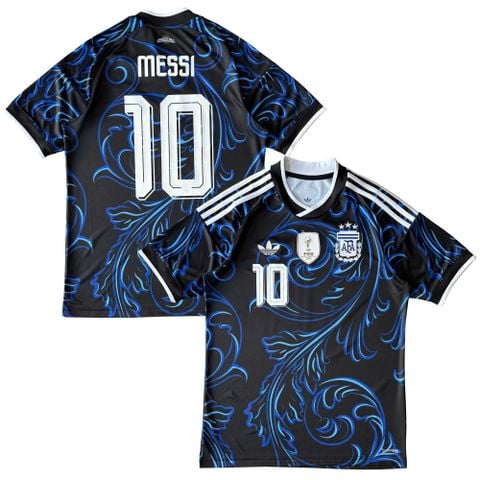 ÁO BÓNG ĐÁ ARGENTINA WC2026 SÂN KHÁCH CHÍNH HÃNG FAN + MESSI #10 - JM8395