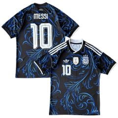 ÁO BÓNG ĐÁ ARGENTINA WC2026 SÂN KHÁCH CHÍNH HÃNG FAN + MESSI #10 - JM8395