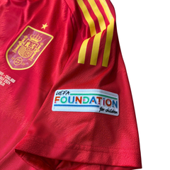 ÁO BÓNG ĐÁ TÂY BAN NHA 2024 SÂN NHÀ CHÍNH HÃNG PLAYER - PATCH EURO, FINAL DETAIL 2024, PATCH UNL WINNER 2023 - WILLIAMS JR. #17 - IP9333.