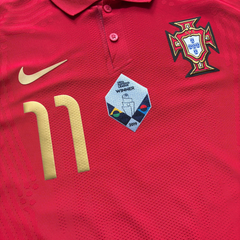 ÁO BÓNG ĐÁ BỒ ĐÀO NHA 2020 SÂN NHÀ CHÍNH HÃNG PLAYER + PATCH EURO 2020, PATCH UNL WINNER 2019 & B.FERNANDES #11 - CD0587-687