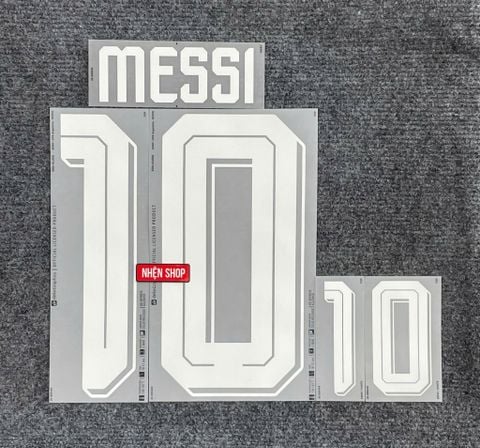 NAMESET MESSI 10 AUTHENTIC ARGENTINA SÂN KHÁCH 2026 WORLD CUP