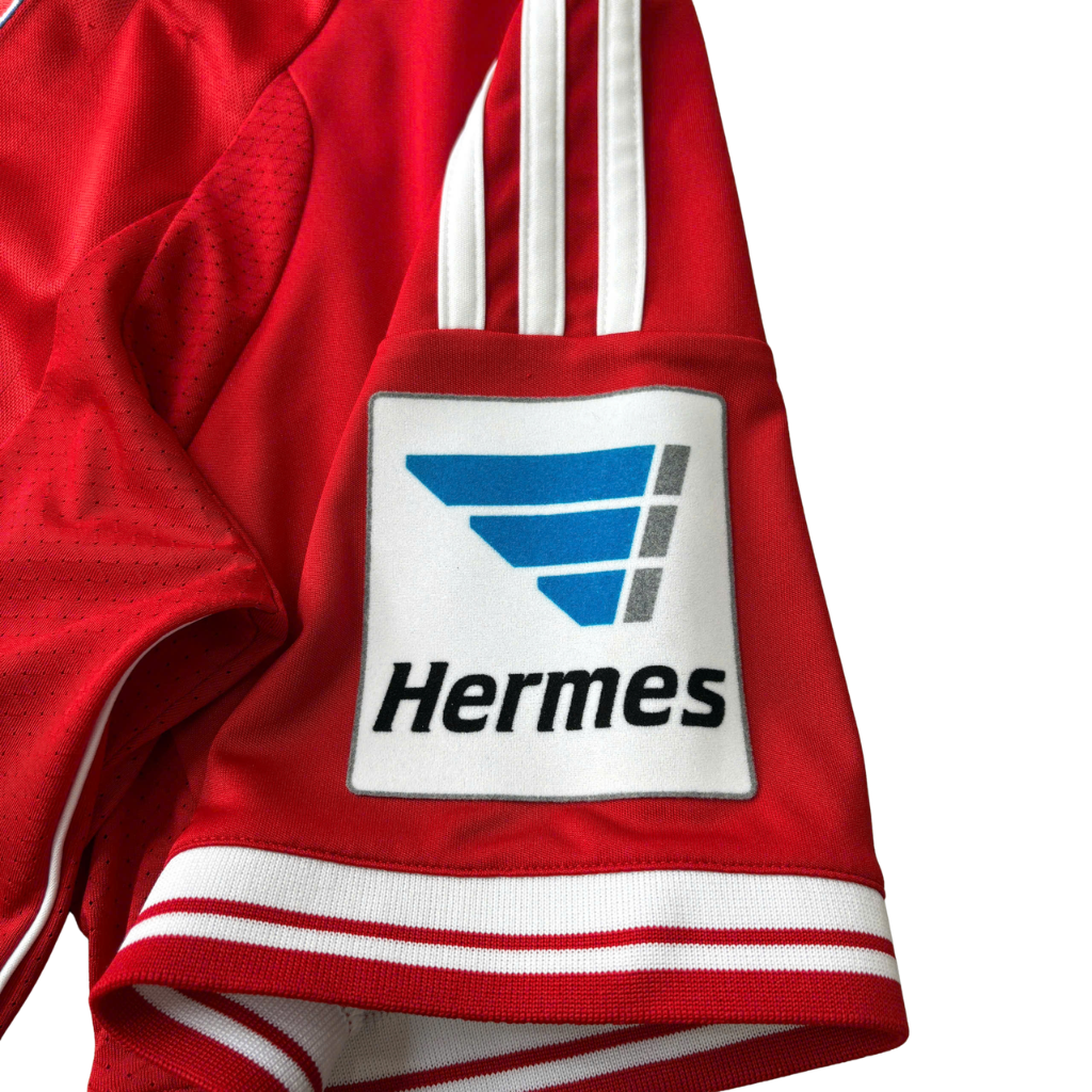 ÁO BÓNG ĐÁ BAYERN MUNICH 2013/14 SÂN NHÀ CHÍNH HÃNG FAN  + RIBÉRY #7 - SIZE XL (UK)