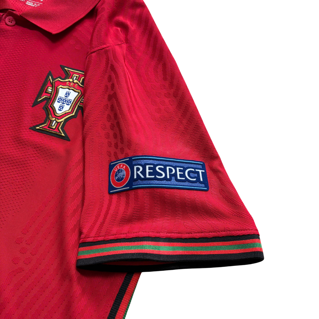 ÁO BÓNG ĐÁ BỒ ĐÀO NHA 2020 SÂN NHÀ CHÍNH HÃNG PLAYER + PATCH EURO 2020, PATCH UNL WINNER 2019 & B.FERNANDES #11 - CD0587-687