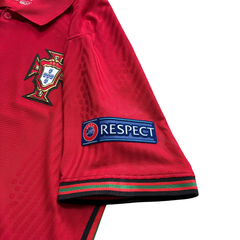 ÁO BÓNG ĐÁ BỒ ĐÀO NHA 2020 SÂN NHÀ CHÍNH HÃNG PLAYER + PATCH EURO 2020, PATCH UNL WINNER 2019 & B.FERNANDES #11 - CD0587-687