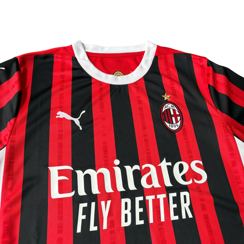 ÁO BÓNG ĐÁ AC MILAN 2024/25 SÂN NHÀ CHÍNH HÃNG FAN - 774979-01