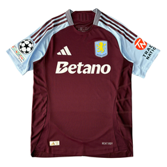 ÁO BÓNG ĐÁ ASTON VILLA 2024/25 SÂN NHÀ CHÍNH HÃNG PLAYER + PATCH C1 - JD1200