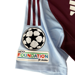 ÁO BÓNG ĐÁ ASTON VILLA 2024/25 SÂN NHÀ CHÍNH HÃNG PLAYER + PATCH C1 - JD1200