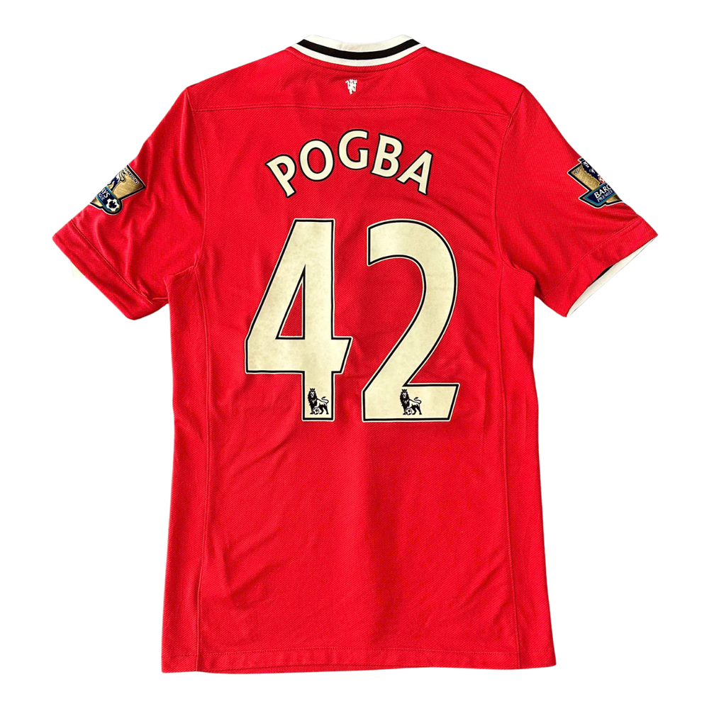 ÁO BÓNG ĐÁ MANCHESTER UNITED 2011/12 CHÍNH HÃNG BẢN FAN NAMESET POGBA 42 - 423932-623
