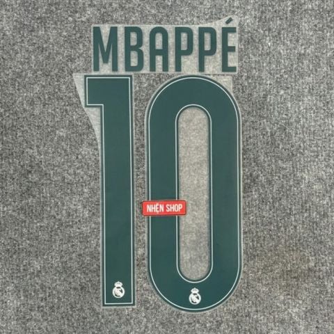 NAMESET MBAPPÉ 10 AUTHENTIC REAL MADRID SÂN NHÀ 2026/27 CUP