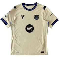 ÁO BÓNG ĐÁ BARCELONA x KOBE BRYANT 2025/26 SÂN KHÁCH CHÍNH HÃNG PLAYER - PATCH C1 + LAMINE YAMAL #10 -- HJ4554-784