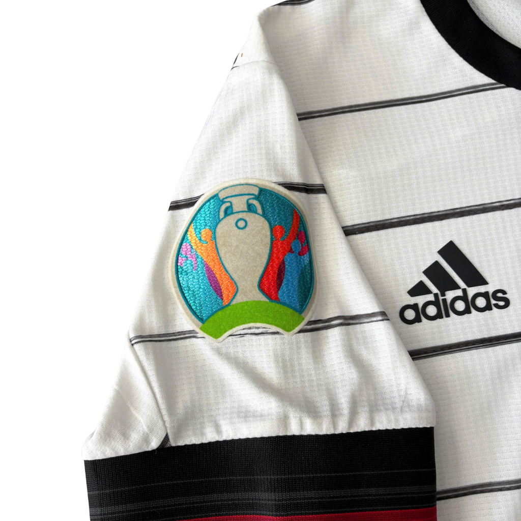 ÁO BÓNG ĐÁ ĐỨC 2020 SÂN NHÀ CHÍNH HÃNG PLAYER - PATCH EURO 2020 + KROOS #8 - EH6104