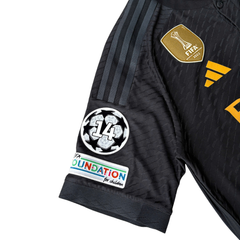 ÁO BÓNG ĐÁ REAL MADRID 2023/24 THỨ BA CHÍNH HÃNG PLAYER - PATCH C1, FIFA WORLD CHAMPIONS 2022 + VINI JR. #7 -- IQ4923