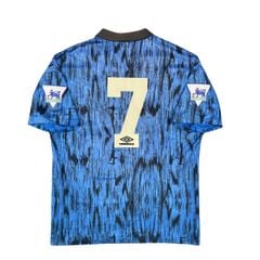ÁO BÓNG ĐÁ MANCHESTER UNITED 1992/93 AWAY NAME SET SỐ 7 CHÍNH HÃNG (KHÔNG TAG)
