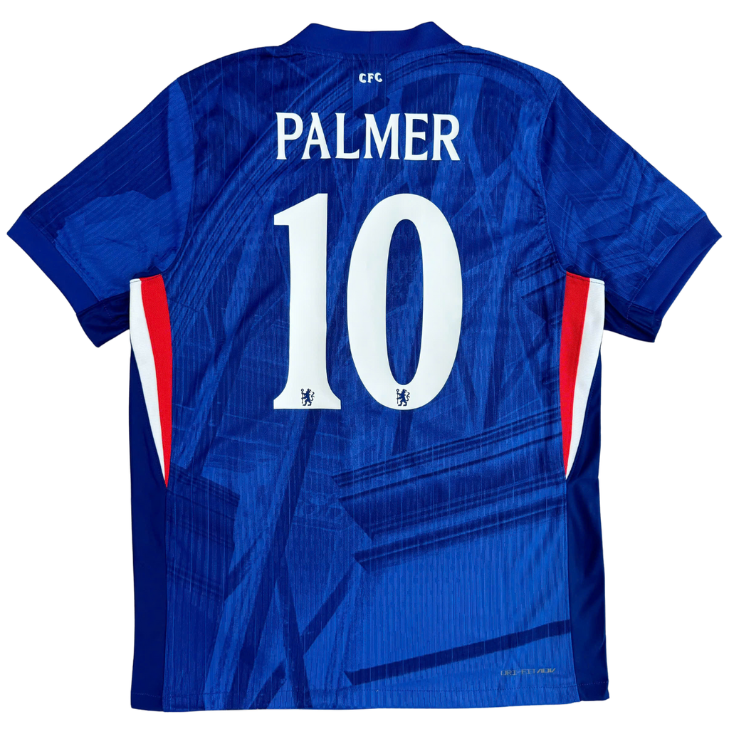 ÁO BÓNG ĐÁ CHELSEA 2025/26 SÂN NHÀ CHÍNH HÃNG PLAYER PALMER 10 PHÔNG C1 HJ4543-496 KHÔNG TAG - 10/10