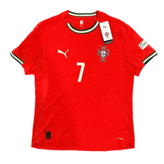 ÁO BÓNG ĐÁ TUYỂN BỒ ĐÀO NHA 2025 CHÍNH HÃNG SÂN NHÀ BẢN PLAYER NAMESET RONALDO 7 - 780766-01