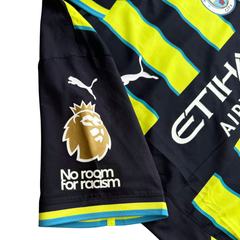 ÁO BÓNG ĐÁ MANCHESTER CITY 2024/25 SÂN KHÁCH CHÍNH HÃNG PLAYER HAALAND 9 PHÔNG EPL+PATCH - 775085-02 - KHÔNG TAG - 10/10