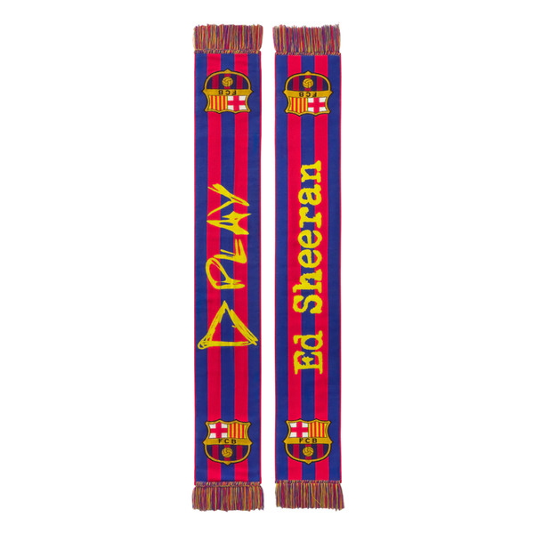 KHĂN CHOÀNG BARCELONA X ED SHEERAN BLAUGRANA LIMITED EDITION