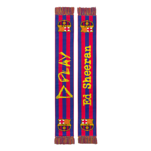 KHĂN CHOÀNG BARCELONA X ED SHEERAN BLAUGRANA LIMITED EDITION