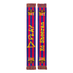 KHĂN CHOÀNG BARCELONA X ED SHEERAN BLAUGRANA LIMITED EDITION