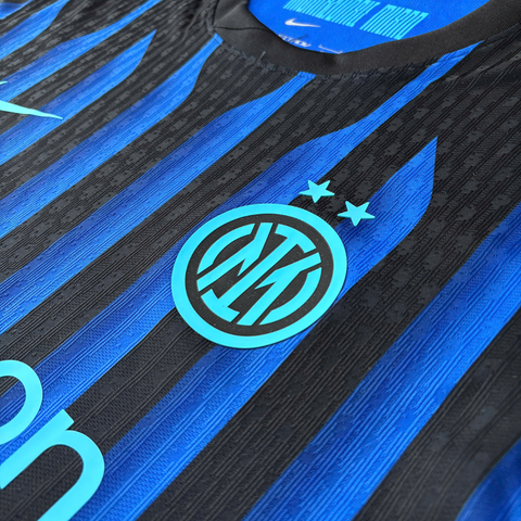 ÁO BÓNG ĐÁ INTER MILAN 2025/26 SÂN NHÀ CHÍNH HÃNG PLAYER KHÔNG TAG HJ4545-439