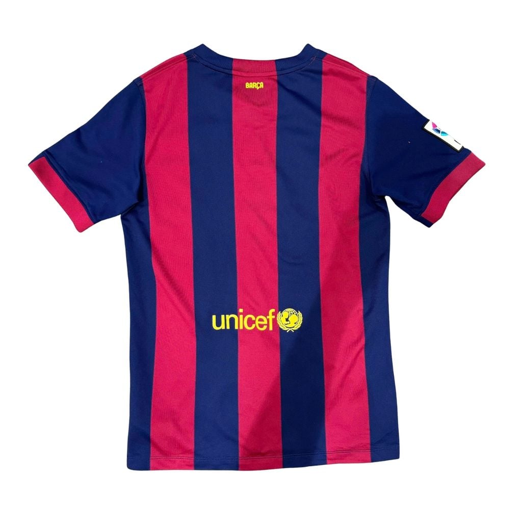 ÁO BÓNG ĐÁ BARCELONA 2014/15 CHÍNH HÃNG SÂN NHÀ FAN 610594-422
