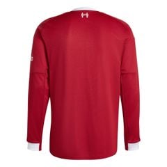 ÁO BÓNG ĐÁ LIVERPOOL 2025/26 SÂN NHÀ TAY DÀI CHÍNH HÃNG JV6456