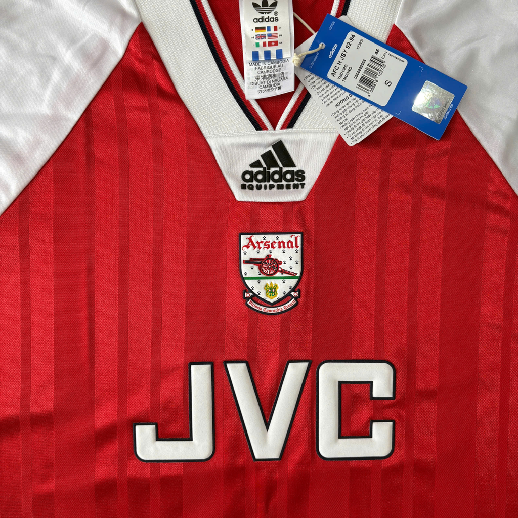 ÁO ARSENAL HOME JERSEY 92-94 REISSUE CHÍNH HÃNG KE3906